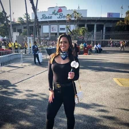 Shanna Mendiola hosted the opening of BTS official World Tour at Rose Bowl Stadium